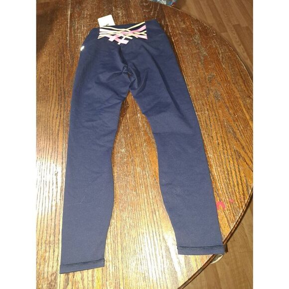 New XS Fabletic Navy Blue Boost PowerHold Kessler II High Waist 7/8 Leggings - Picture 8 of 8